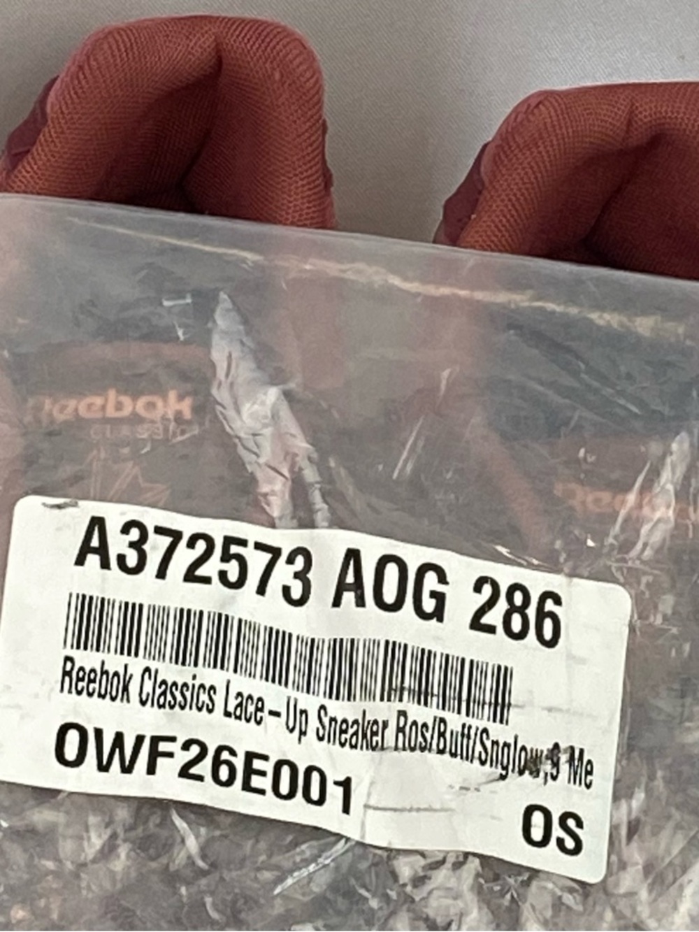 Reebok Classic Suede Leather & Fabric Lace-up Rose Buff  Harmon TL Sneakers NWOT - Picture 10 of 10